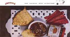 Desktop Screenshot of grannysfoods.com